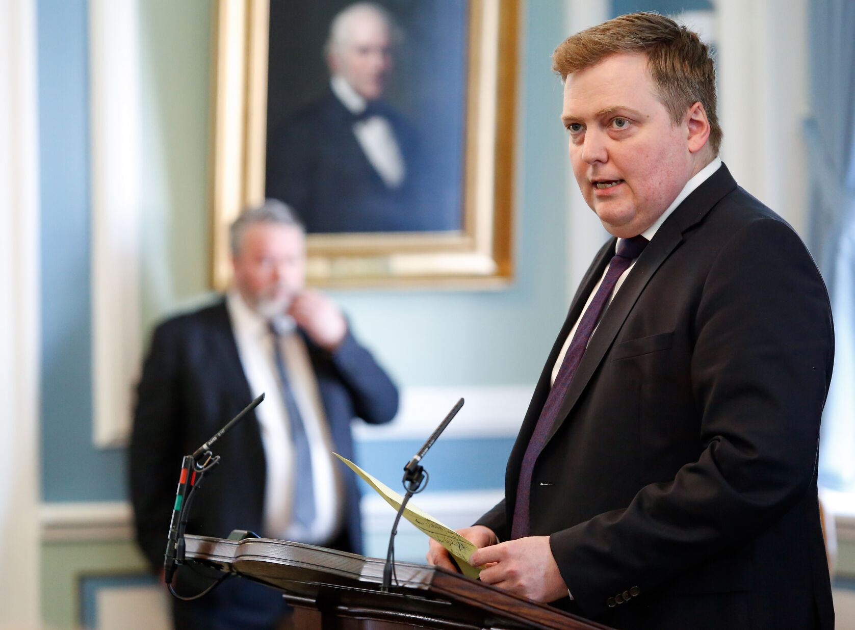 2016: Sigmundur David Gunnlaugsson